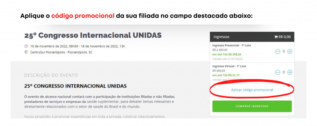 As inscrições para o 25º Congresso UNIDAS já estão abertas UNIDAS